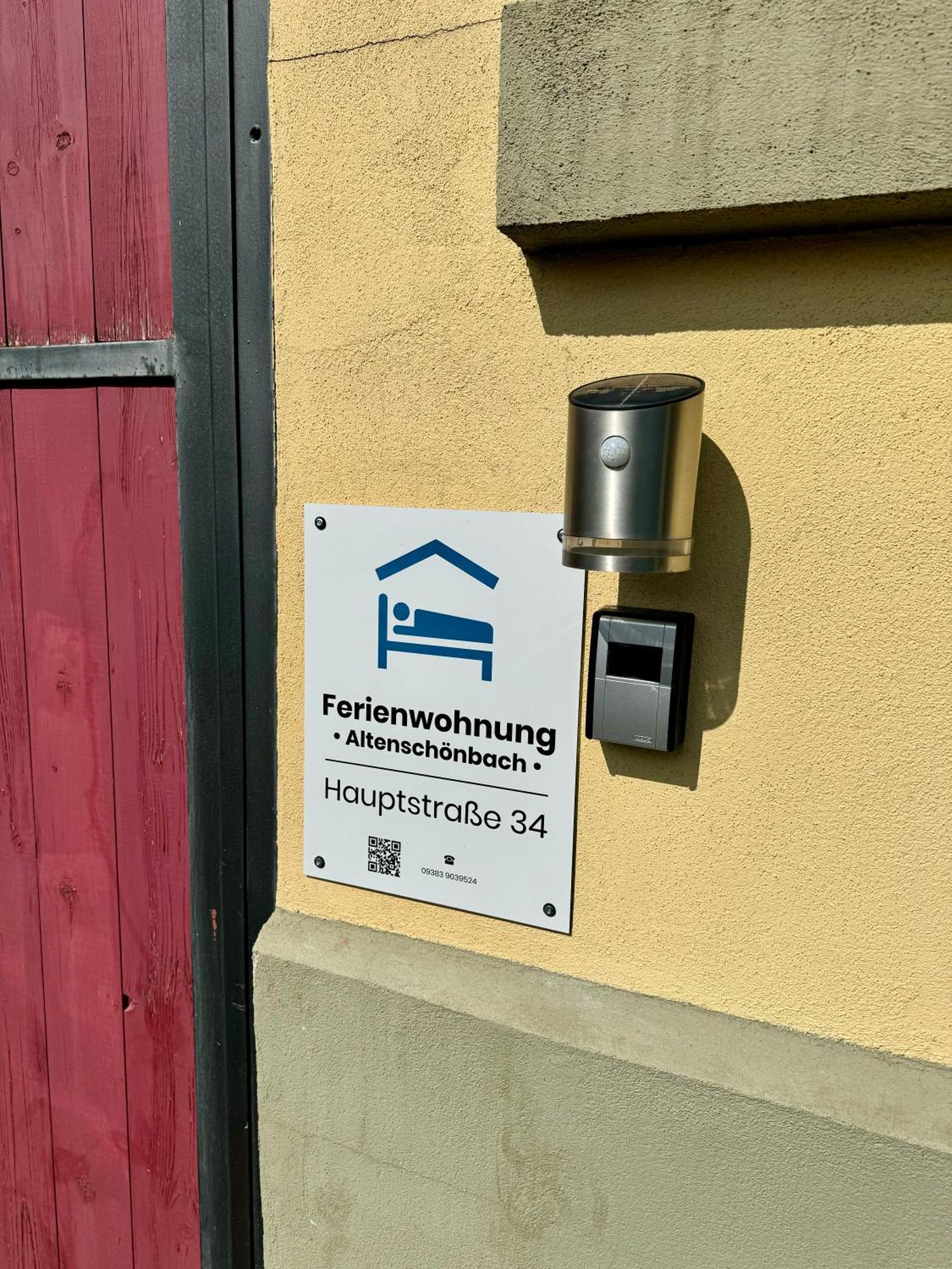 Ferienwohnung Altenschoenbach Prichsenstadt Bagian luar foto