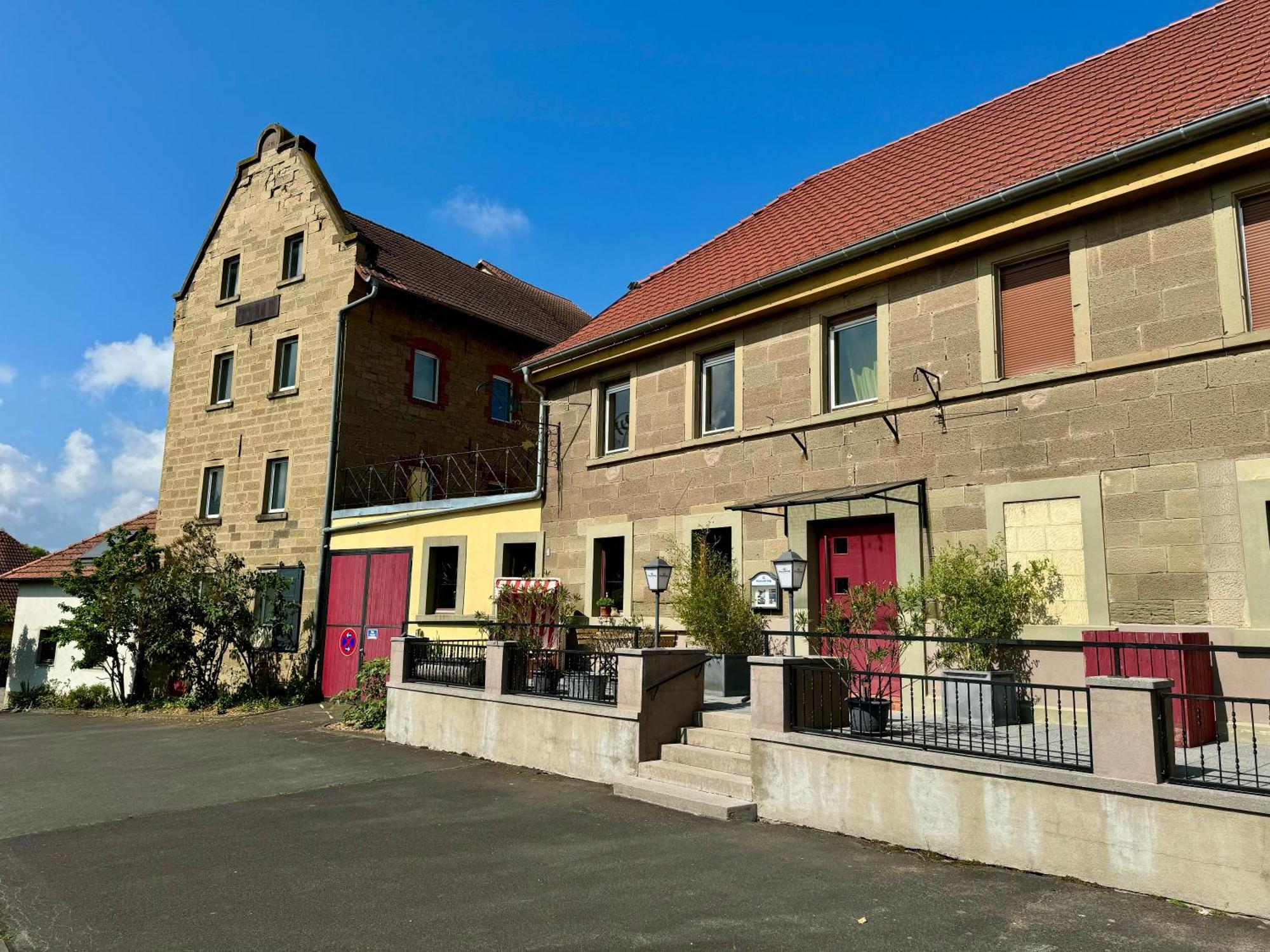 Ferienwohnung Altenschoenbach Prichsenstadt Bagian luar foto
